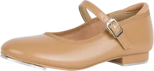 Linodes Economy Unisex-Child Easy Slide Buckle Tap Shoe for Girls and Boys Maryjane Dance Flat