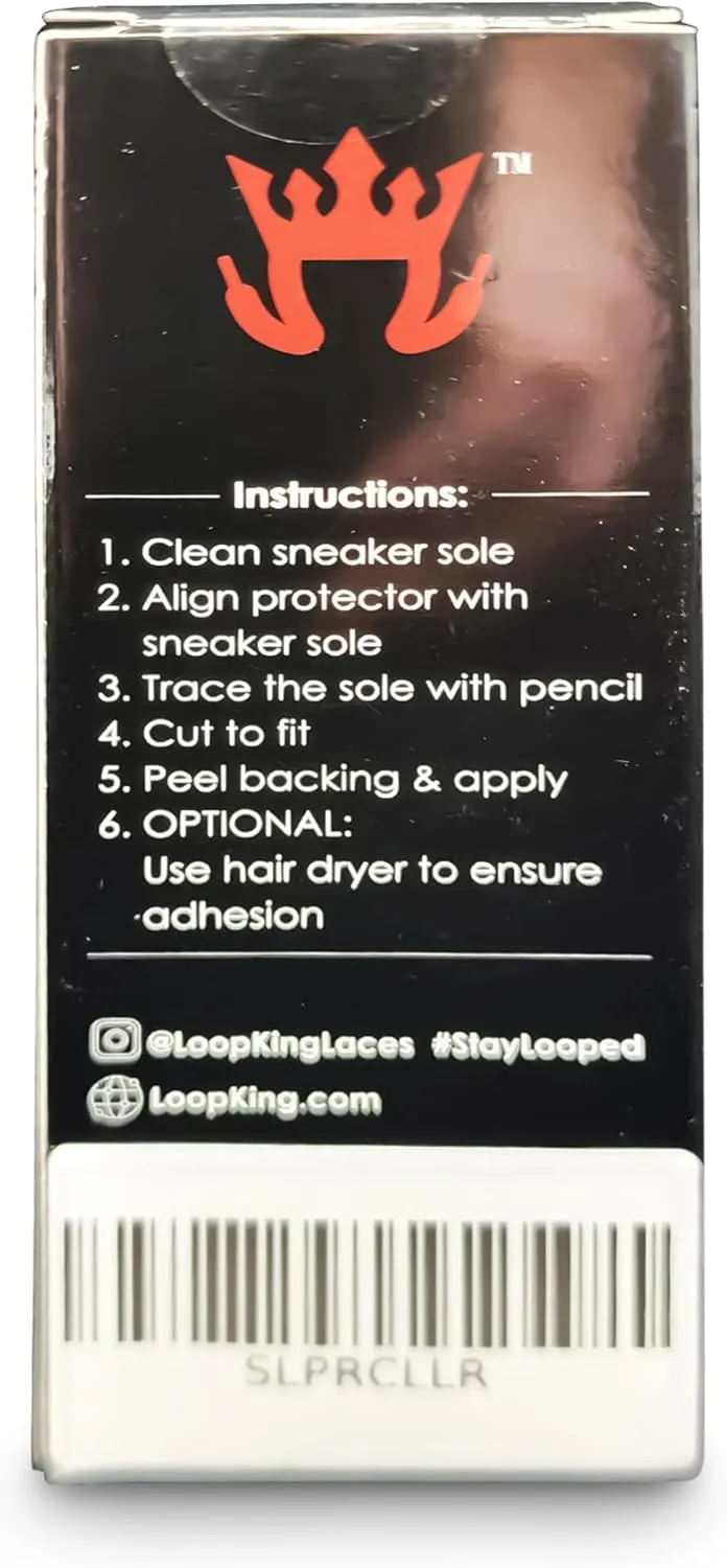 Loop King Shoe Care Accessories to extend the life of footware - Perfect for Athletic Adults and Kid