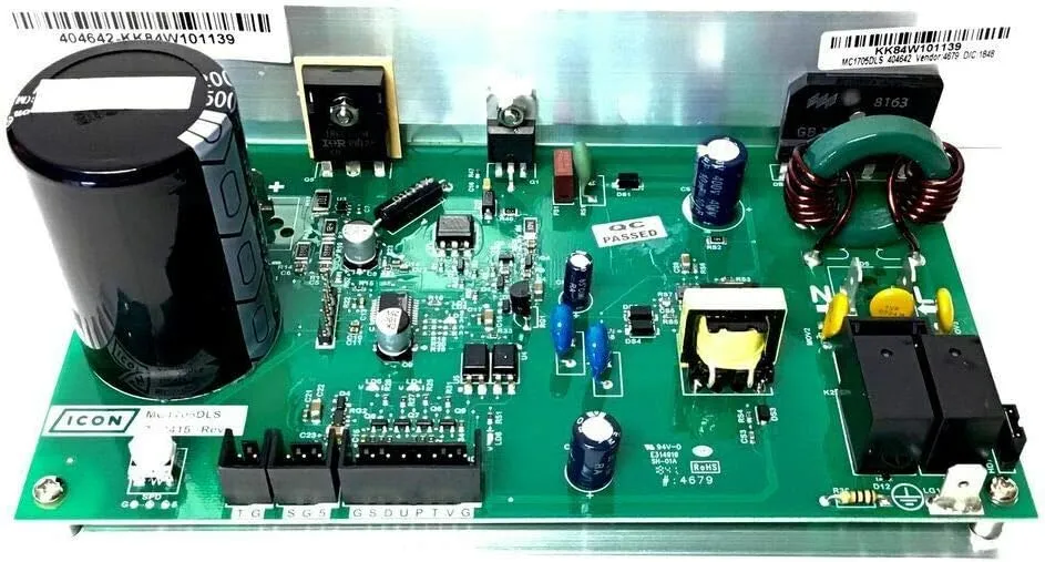Lower Motor Control Board Controller 408937 Works with Epic Weider ProForm Icon Treadmill