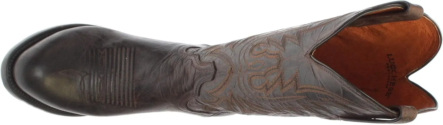 Lucchese Classics Men's Cole-ch Burn Md Goat Riding Boot