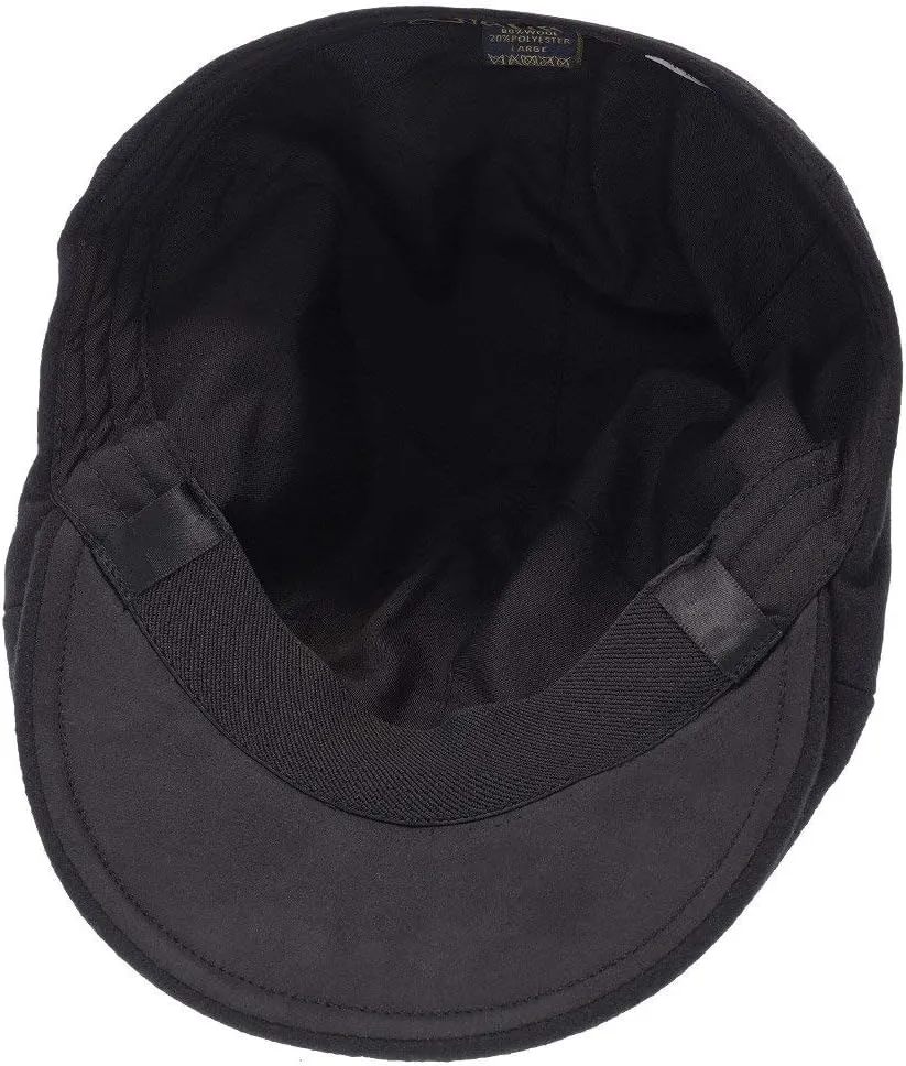 Luxe Wool Grand Master Duckbill Cap – 6-Panel Classic Style with Soft Cotton Liner and Suede Brim Underside – Timeless Colors