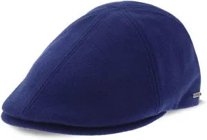 Luxe Wool Grand Master Duckbill Cap – 6-Panel Classic Style with Soft Cotton Liner and Suede Brim Underside – Timeless Colors