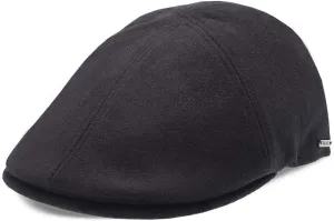 Luxe Wool Grand Master Duckbill Cap – 6-Panel Classic Style with Soft Cotton Liner and Suede Brim Underside – Timeless Colors