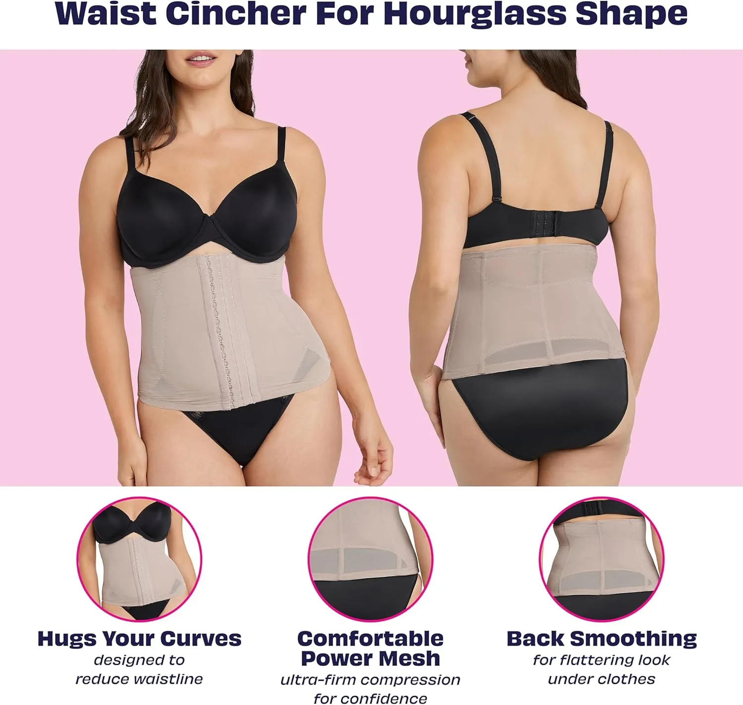 Maidenform Women's Ultra Sculpts Fajas Colombianas Waist Trainer