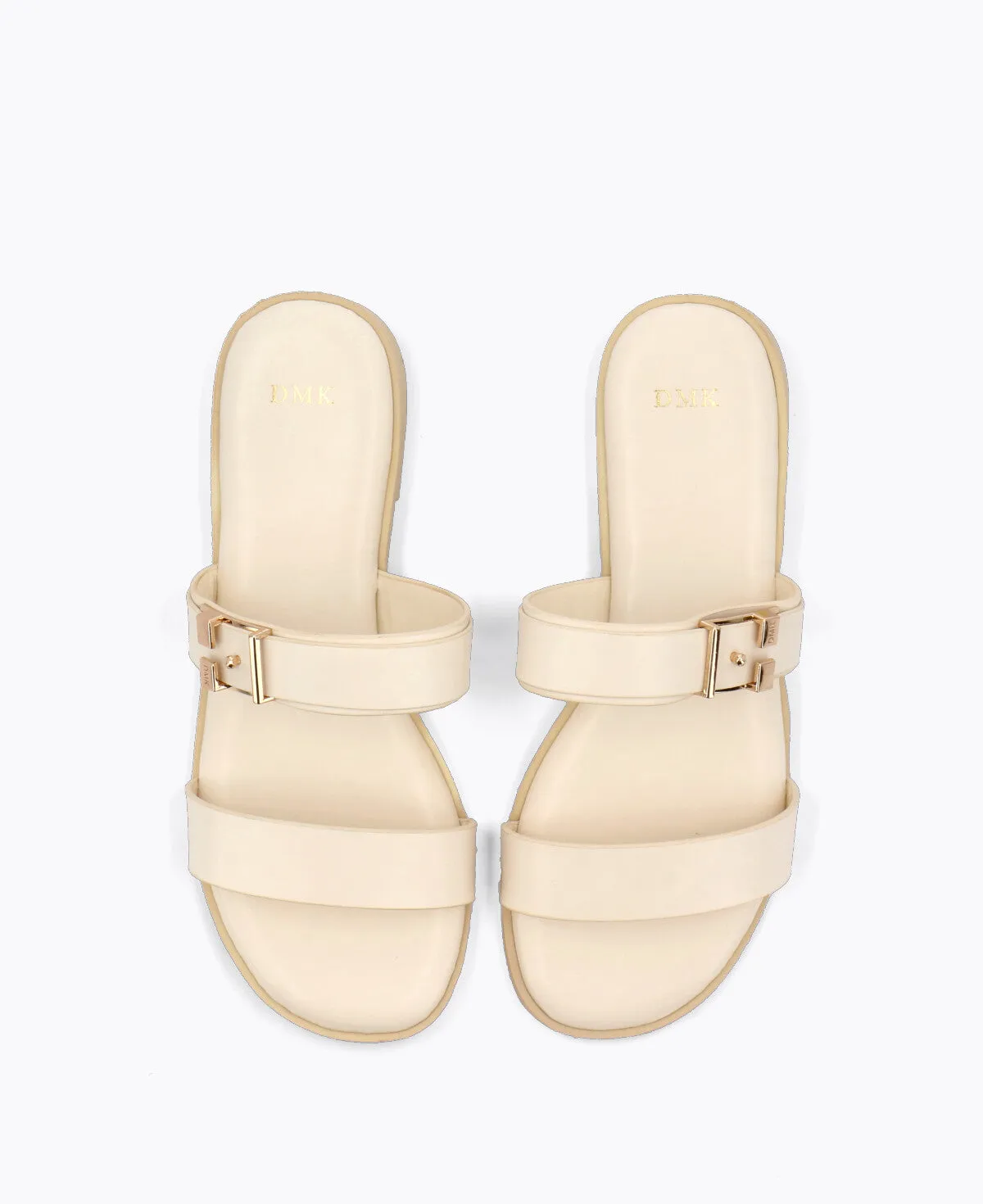 Mako Flat Sandals - Beige