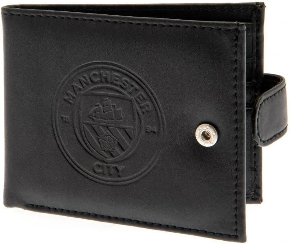 Manchester City F. C. RFID Anti Flat Claude Wallet/Manchester City F. C. RFID Anti Fraud Wallet