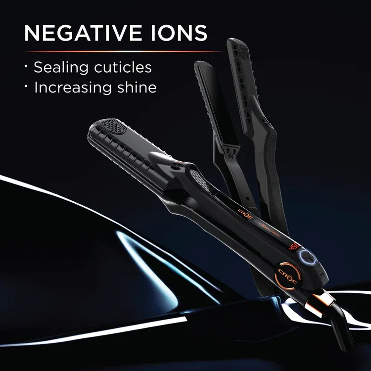 Masters Infrared Black Titanium Flat Iron 1.5"