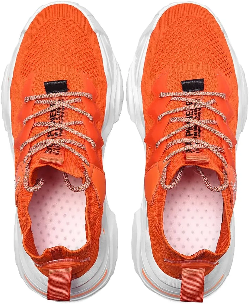MATRUPLE Mens Fashion Sneakers High Top Casual Shoes Athletic Walking Mesh Comfortable Sports Shoe