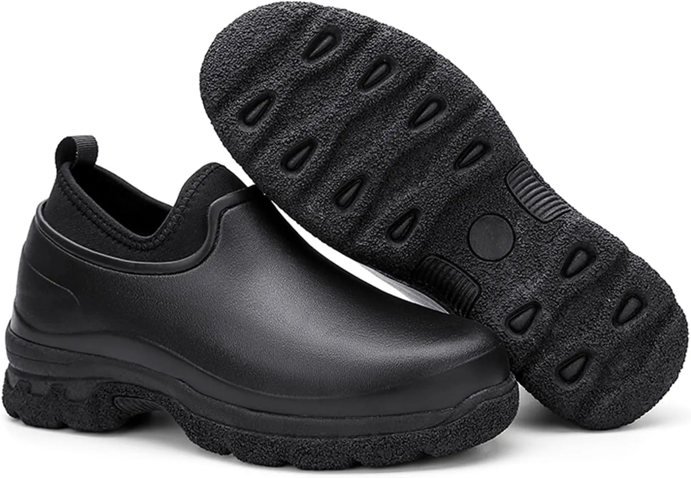 Meidiastra Mens Womens Chef Shoes Waterproof Non Slip Kitchen Work Clogs Nurse Clogs Safety Garden Shoes Work Shoes
