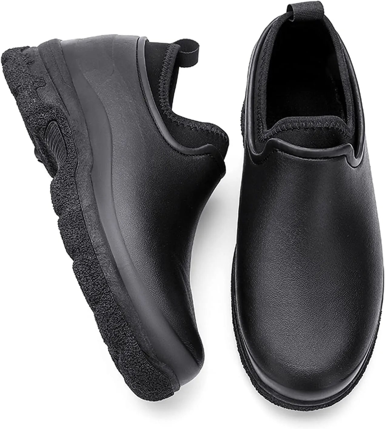 Meidiastra Mens Womens Chef Shoes Waterproof Non Slip Kitchen Work Clogs Nurse Clogs Safety Garden Shoes Work Shoes