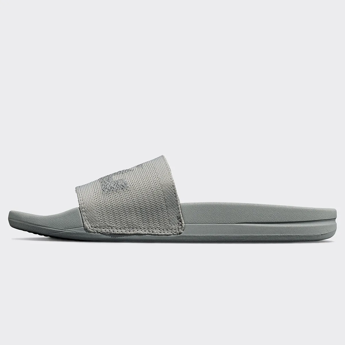 Men's | Big Logo TechLoom Slide | Steel Grey / Reflective Silver