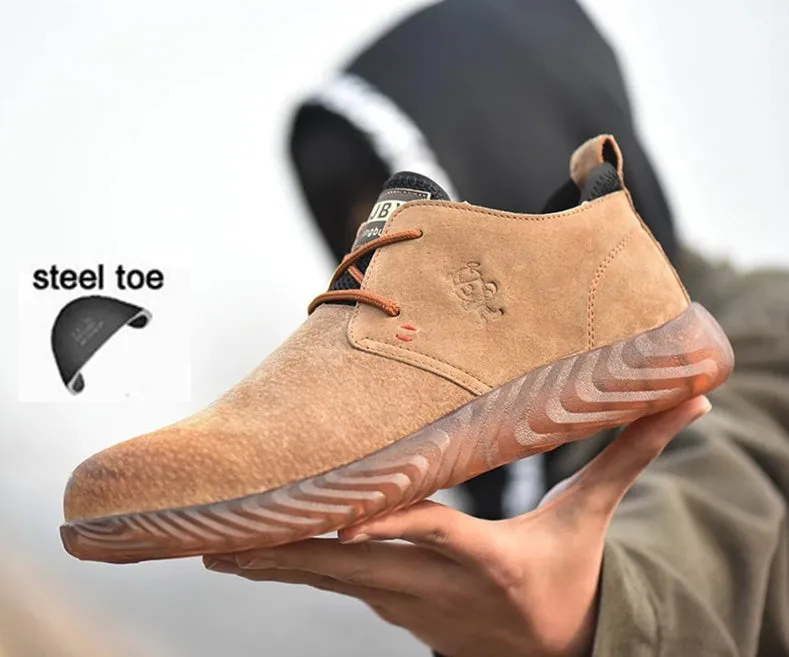 MEN'S BREATHABLE WORK BOOTS