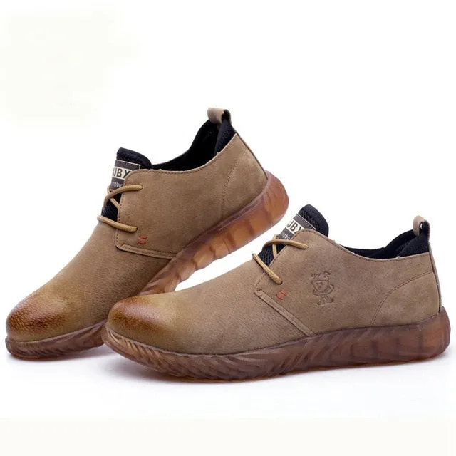 MEN'S BREATHABLE WORK BOOTS