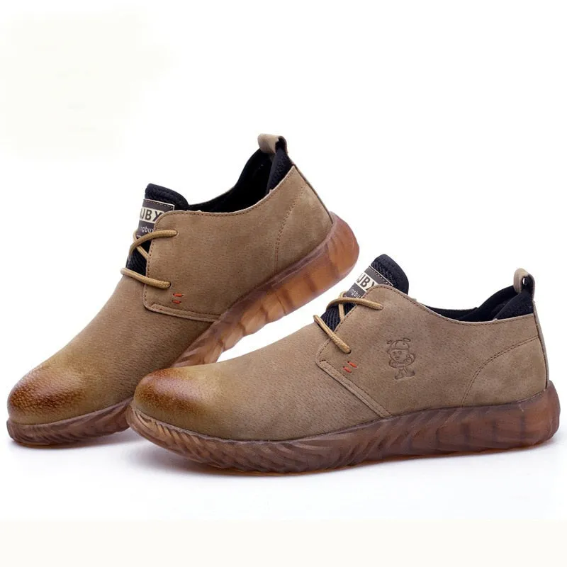 MEN'S BREATHABLE WORK BOOTS