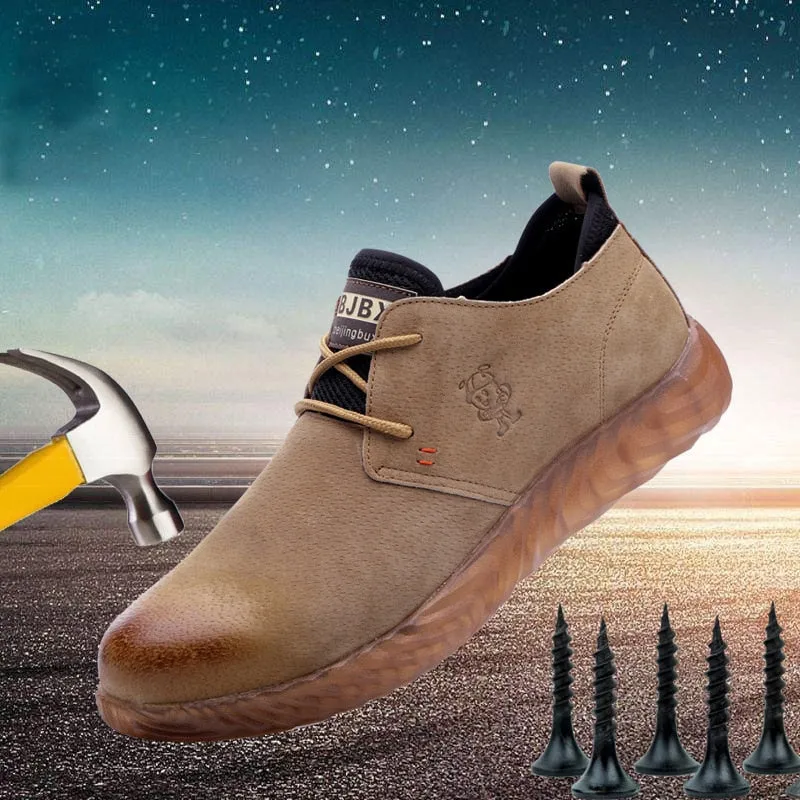 MEN'S BREATHABLE WORK BOOTS