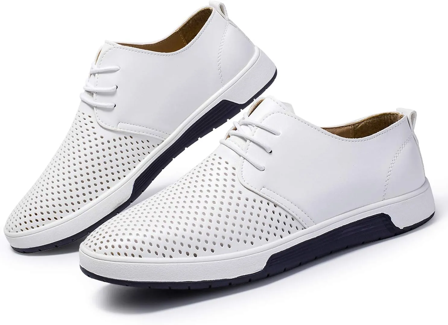 Men's Casual Oxford Shoes Breathable Flat Fashion Sneakers