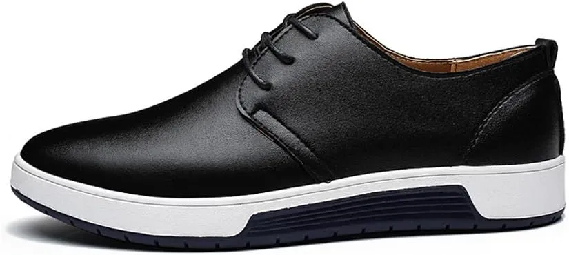 Men's Casual Oxford Shoes Breathable Flat Fashion Sneakers