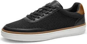 Mens Casual Shoes Breeze Mesh Dress Sneakers Lace-up Shoe Lightweight