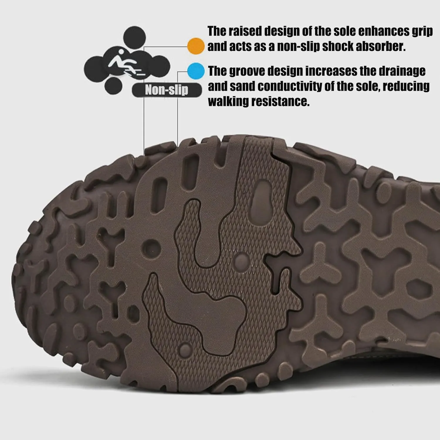 Men's Classic Outdoor Low-Top Suede Drawstring Sneakers,Summer Breathable Mesh Non-Slip Lightweight Casual Slip-on Sports Trail Shoes for Hiking & Walking