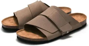 Men's Cork Slippers Casual Shoes Hiking Slippers Outdoor Sandals
