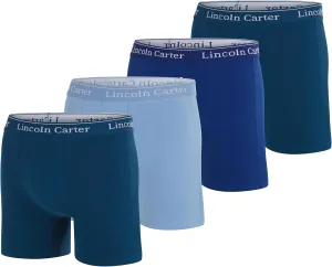 Mens Cotton Stretch Boxer Briefs, Fly/No Fly - Breathable Anti Chafing Tagless Underwear for Men - Multipack