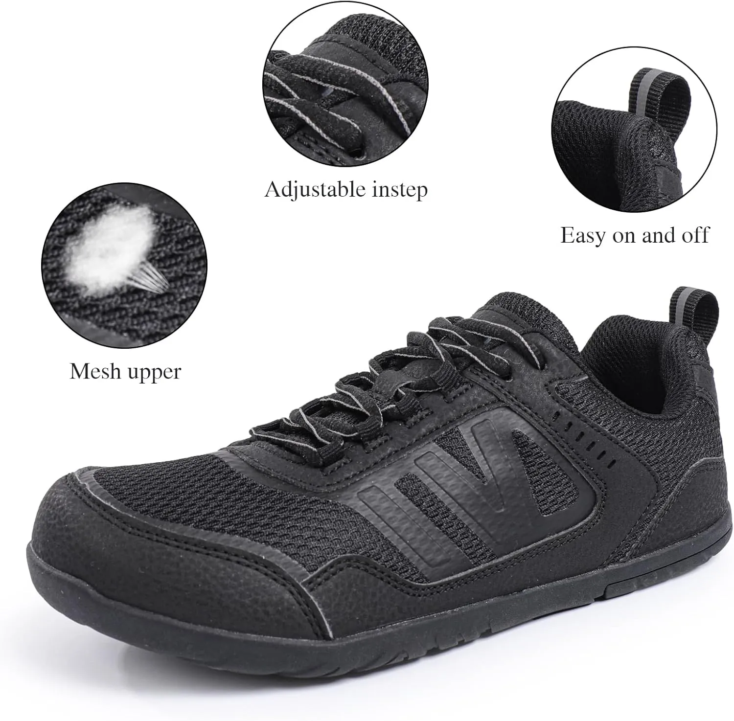 Men's Cross Training Shoe - Speed Force Minimalist Running Shoe - Lightweight Barefoot