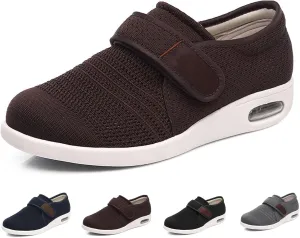 Men's Diabetic Shoes Wide Width Shoes,Diabetic Edema Plantar Fasciitis Arthritis Swollen Feet Fattening and Widening Elderly Shoes