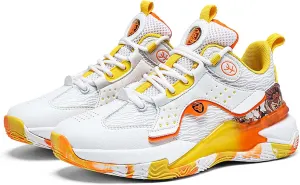 Mens Fashion Basketball Shoes Men's and Women's Non-Slip Casual Sneakers Women's Shock Absorption Lightweight Running Shoes