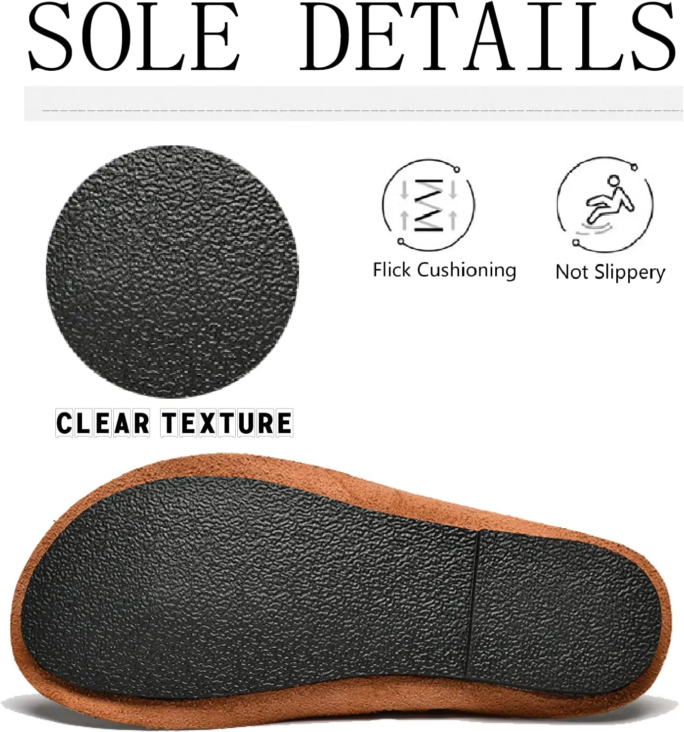 Men's Genuine Leather Cutout Slides Sandals Comfort Lightweight Open Round Toe Slip On Anti-Slip Soft Bottom Slippers Summer Casual Walking Beach Fisherman Sandals