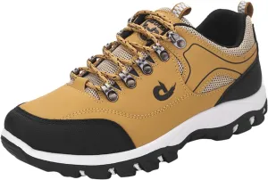 Men’s Hiking Shoes Breathable Lightweight Walking Shoes Slip on Workout Shoes for Trekking Camping Walking Fishing