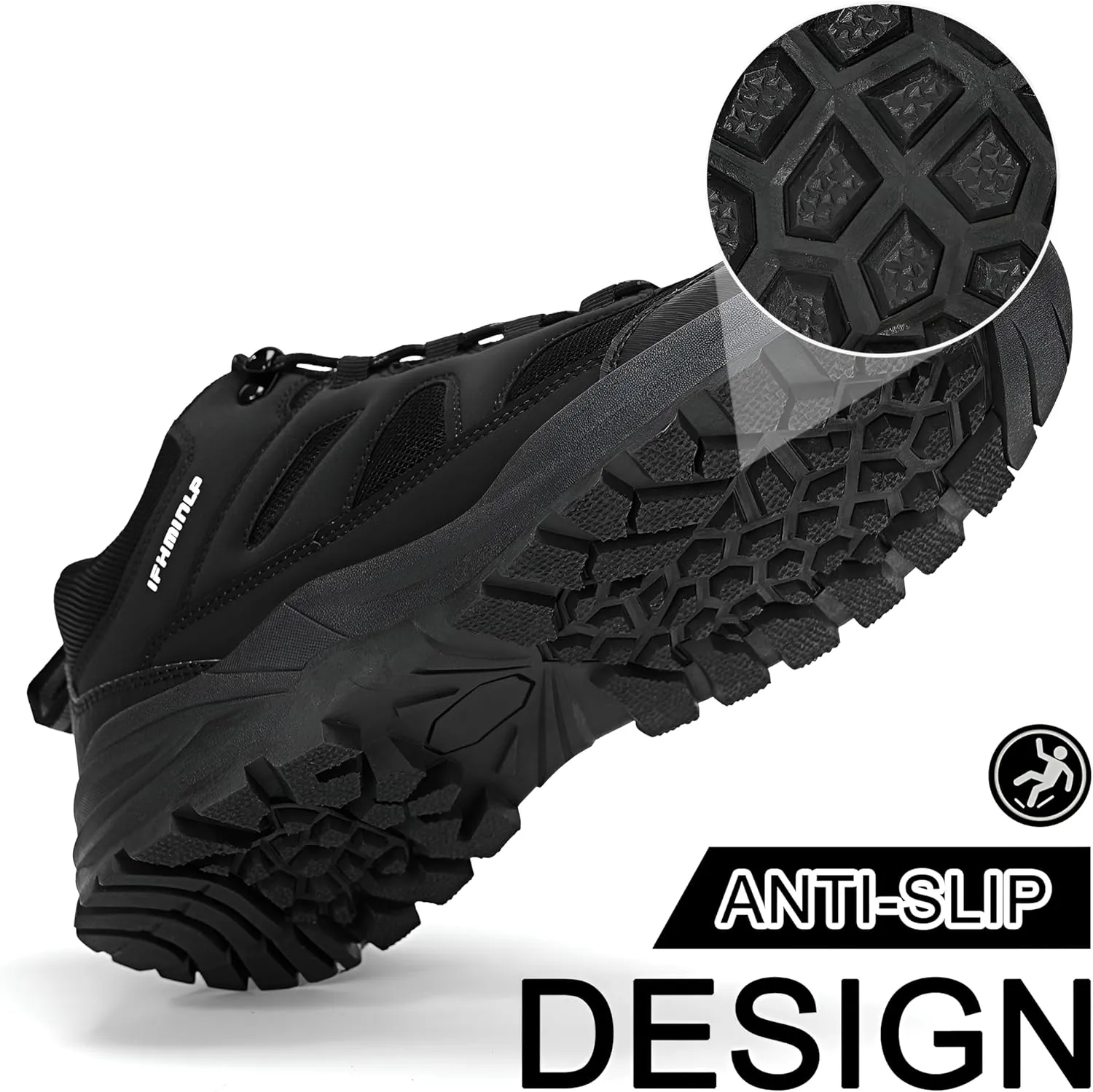 Mens Hiking Shoes Lightweight Non-Slip Breathable Trekking Hiking Outdoor Shoes Mountaineering Shoes