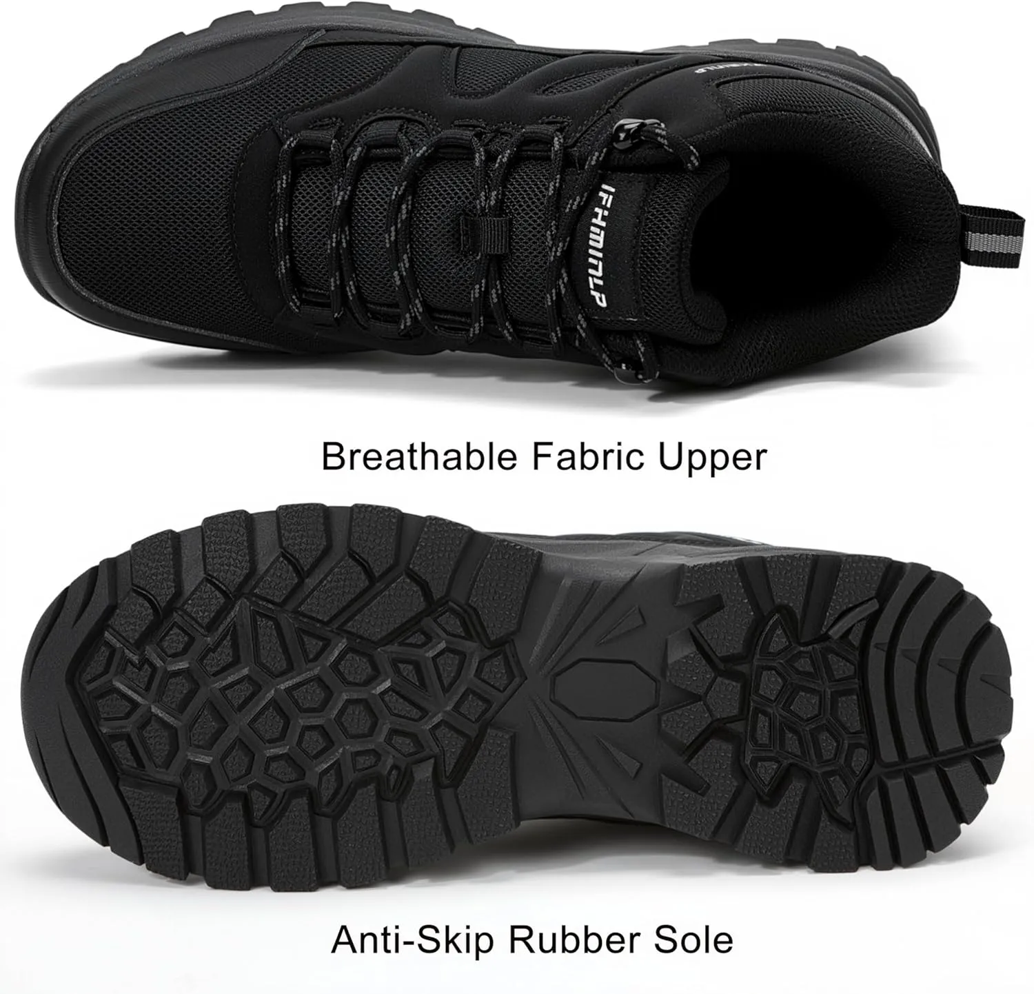 Mens Hiking Shoes Lightweight Non-Slip Breathable Trekking Hiking Outdoor Shoes Mountaineering Shoes