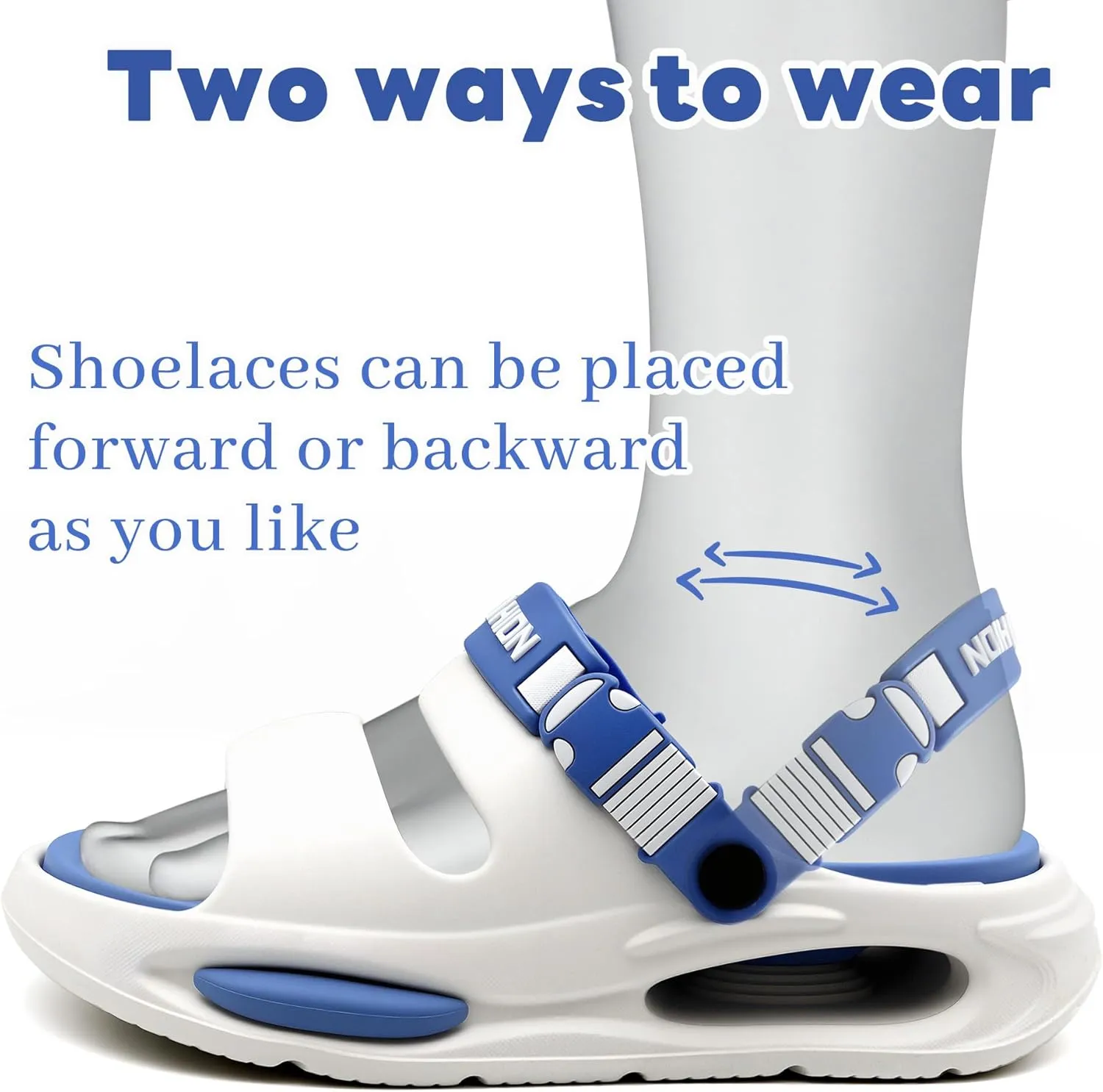Men's Slide Sandals Indoor and Outdoor, Casual Slide Sandals for Men Spring Summer, Lightweight Comfortable Cushioned Open Toe Men’s Shoes