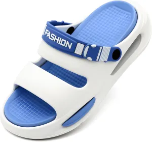 Men's Slide Sandals Indoor and Outdoor, Casual Slide Sandals for Men Spring Summer, Lightweight Comfortable Cushioned Open Toe Men’s Shoes