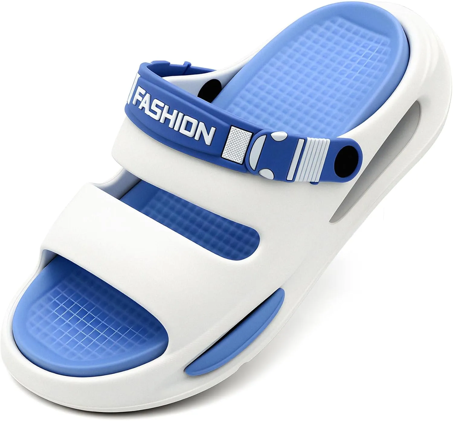 Men's Slide Sandals Indoor and Outdoor, Casual Slide Sandals for Men Spring Summer, Lightweight Comfortable Cushioned Open Toe Men’s Shoes