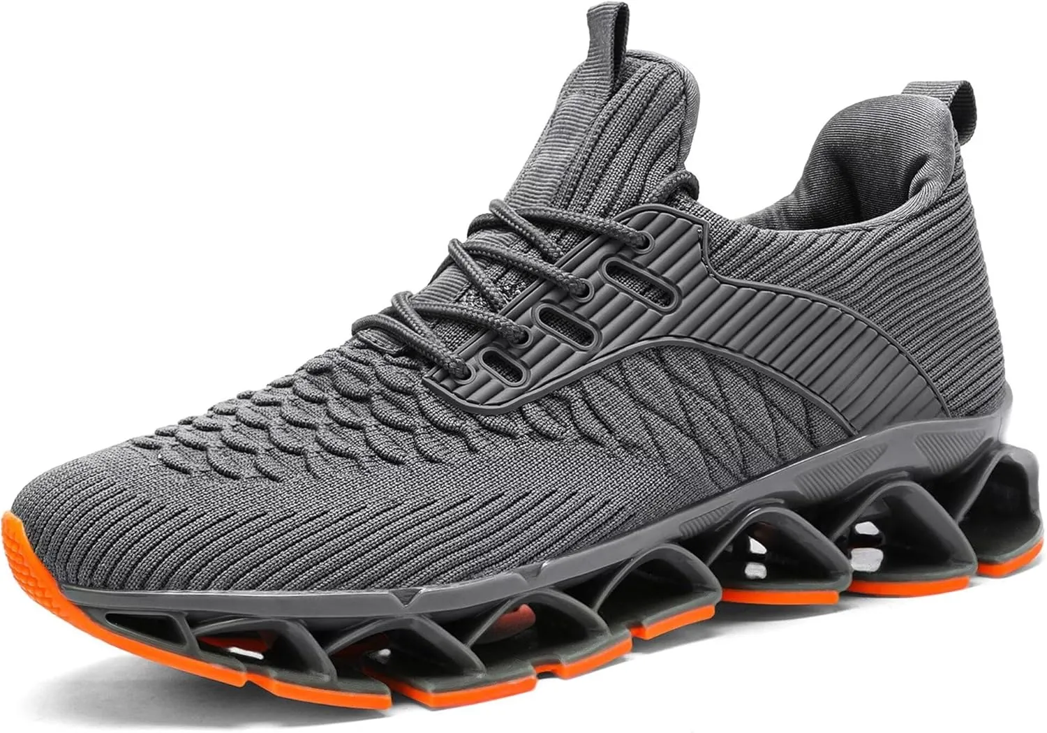 Mens Slip on Running Walking Shoes Blade Tennis Casual Fashion Sneakers Comfort Non Slip Work Sport Athletic Trainer