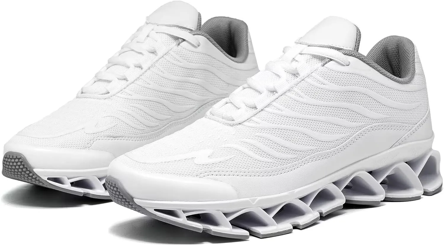 Mens Slip on Walking Running Shoes Blade Tennis Casual Fashion Sneakers Comfort Non Slip Work Sport Athletic Trainer