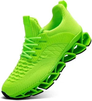 Mens Slip on Walking Running Shoes Blade Tennis Casual Fashion Sneakers Comfort Non Slip Work Sport Athletic Trainer