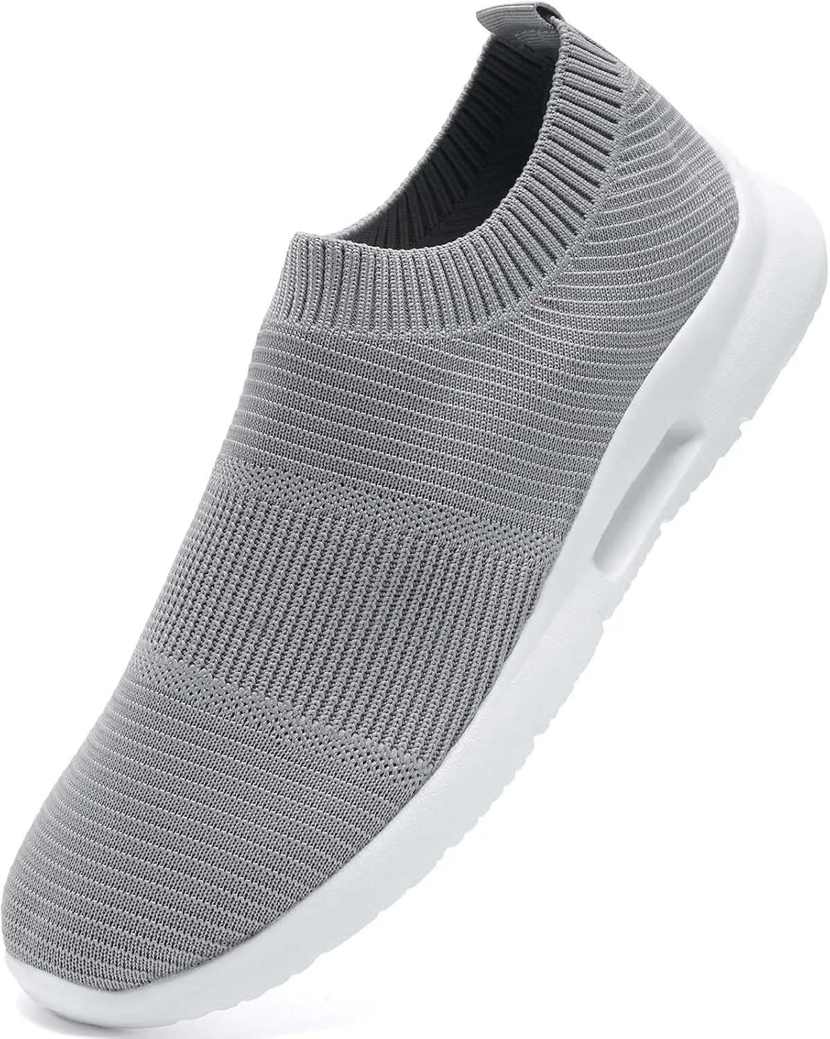 Mens Slip On Walking Shoes Mens Running Shoes Mesh Breathable Tennis Sneakers