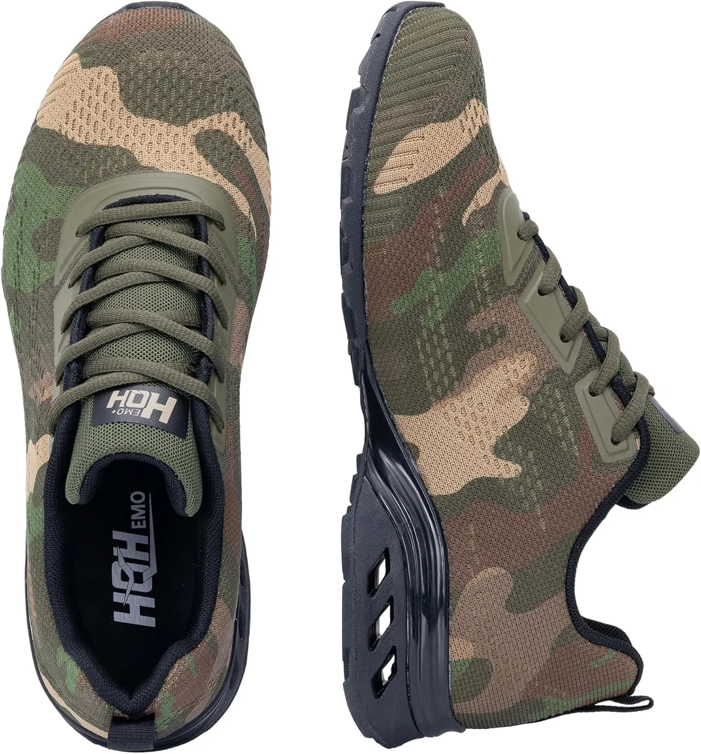 Men's Trail Running Shoes Fashion Hiking Walking Sneaker Lightweight Tennis Cross Training Shoes Size 7-12