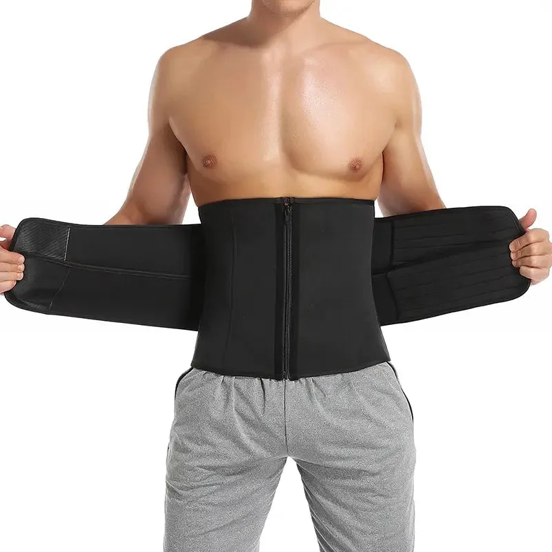 Men's Waist Trainer with Zipper