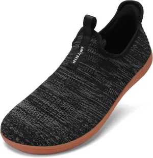 Men's Wide Slip On Minimalist Barefoot Walking Shoes Cross-Trainer Sneaker Lightweight Breathable Trail Running