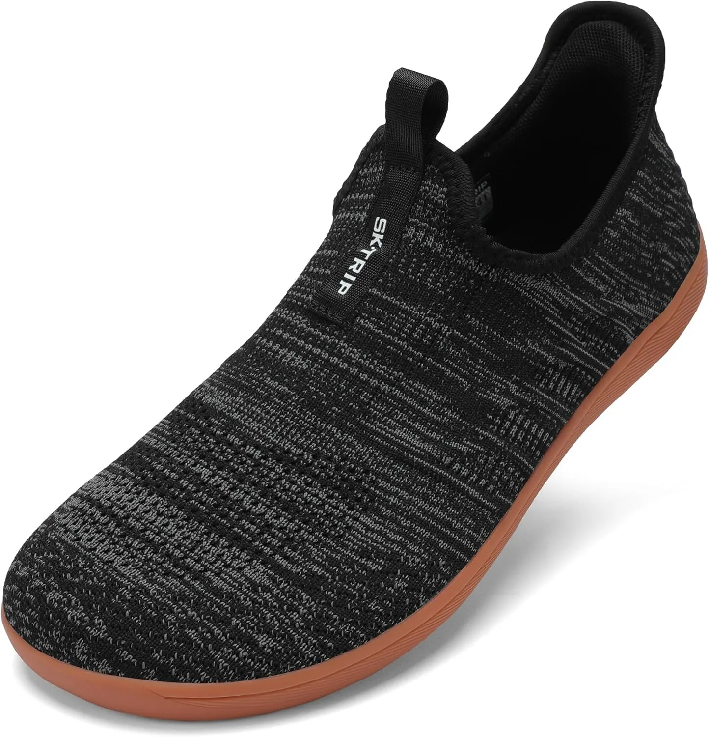 Men's Wide Slip On Minimalist Barefoot Walking Shoes Cross-Trainer Sneaker Lightweight Breathable Trail Running
