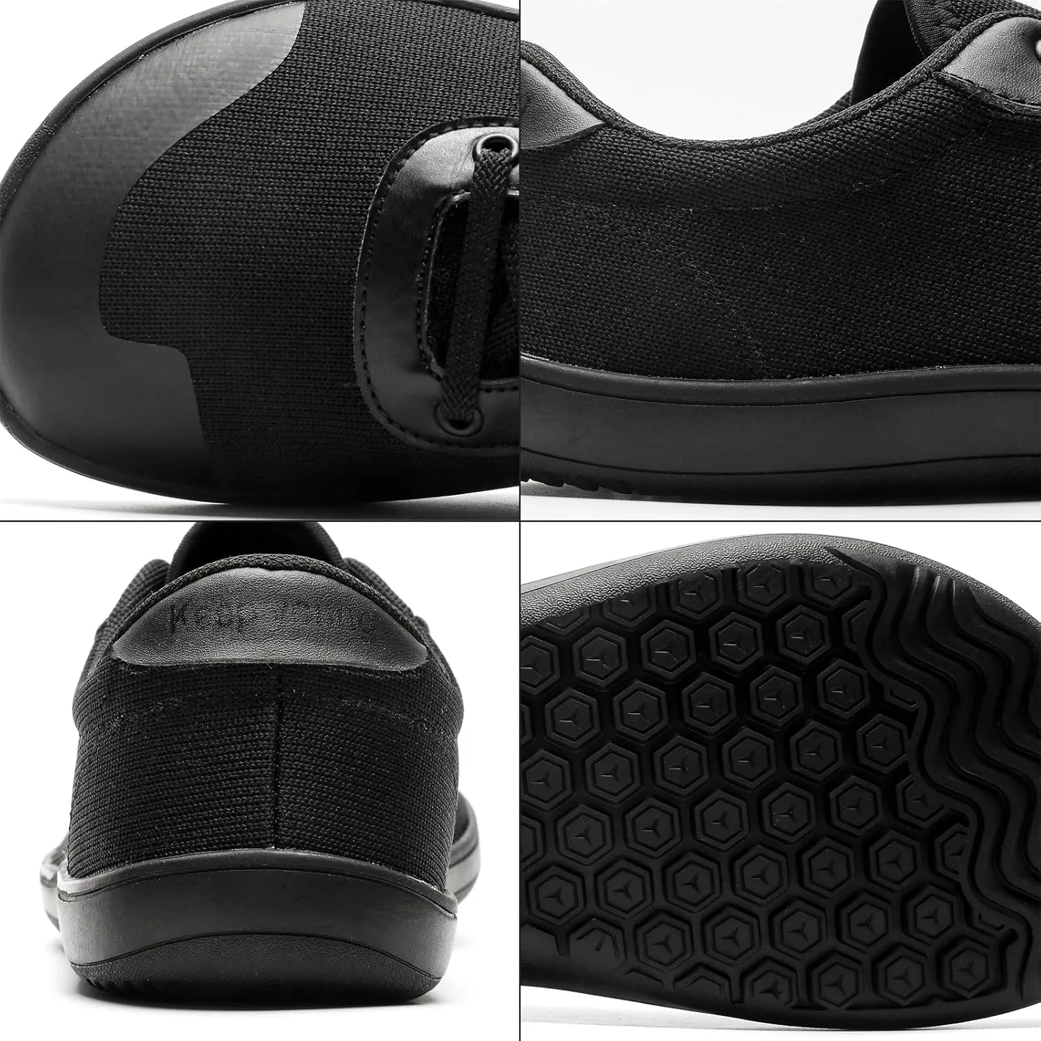 Men's Wide Toe Box Barefoot Running Shoes Casual Lightweight Zero Drop Sole Walking Trail Gym Sneakers Minimalist Trainer Shoes