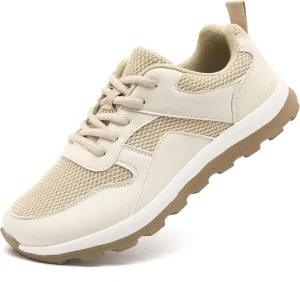Mens Wide Toe Box Walking Shoes Zero Drop Slip On Sports Sneakers Camp Fitness Flat Sole Running Jogging Breathable Anti-Slip Outdoor Fashion