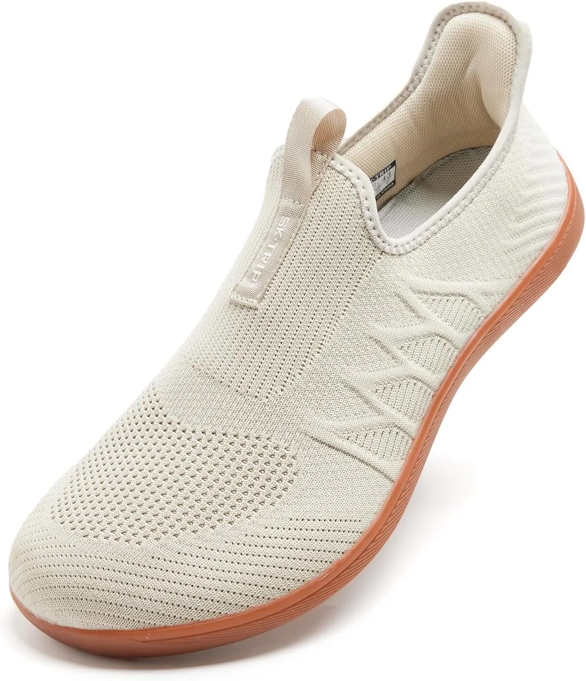 Men's Wide Walking Shoes Slip On Minimalist Barefoot Walking Shoes Cross-Trainer Sneaker Lightweight Breathable Trail Running
