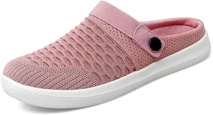 Men's Women's Summer Flat Sole Light Weight Breathable Mesh Quick Dry Beach Slippers Anti-Slip Garden Sandals Clogs Shoes Indoor Outdoor