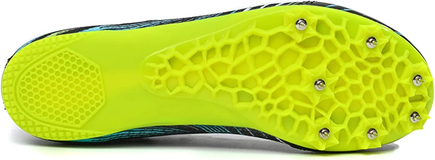 Men's Women's Track and Field Shoes Athletic Shoes Spiked Shoes Short Distance Running Shoes competitions Jumping Professional Shoes