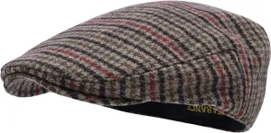 Mens Wool Flat Cap-Ivy Tweed