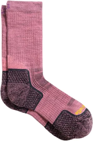 Merino Wool Socks for Women, Ladies Hiking Crew Socks for Camping, Warm Moisture Wicking Soft Cushion Boot Sock